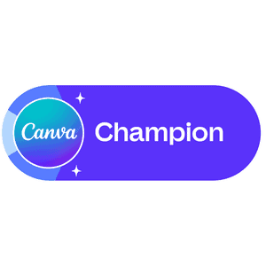 We are proud Canva Champions!